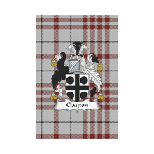 Load image into Gallery viewer, Clayton Tartan Flag Clan Badge,tartan garden flag,tartan,Scottish Tartan,Scottish Clans,Scots Tartan,Scotland Tartan,online shopping,Merry Christmas,garden flags,garden flag,Cyber Monday,Black Friday,tartan flag
