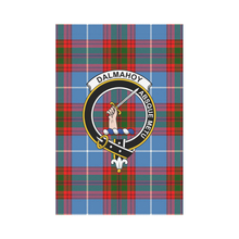 Load image into Gallery viewer, Dalmahoy Tartan Flag Clan Badge,tartan garden flag,tartan,Scottish Tartan,Scottish Clans,Scots Tartan,Scotland Tartan,online shopping,Merry Christmas,garden flags,garden flag,Cyber Monday,Black Friday,tartan flag