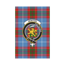 Load image into Gallery viewer, Newton Tartan Flag Clan Badge