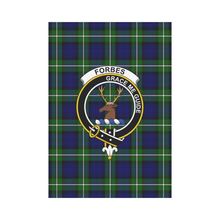 Load image into Gallery viewer, Forbes Modern Tartan Flag Clan Badge