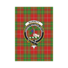 Load image into Gallery viewer, Burnett Ancient Tartan Flag Clan Badge