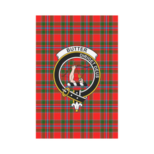 Load image into Gallery viewer, Butter Tartan Flag Clan Badge,tartan garden flag,tartan,Scottish Tartan,Scottish Clans,Scots Tartan,Scotland Tartan,online shopping,Merry Christmas,garden flags,garden flag,Cyber Monday,Black Friday,tartan flag