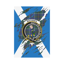 Load image into Gallery viewer, Macinnes Lives In Me Tartan Flag