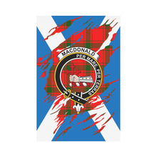 Load image into Gallery viewer, Macdonald Of Sleat Lives In Me Tartan Flag