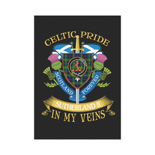 Load image into Gallery viewer, Sutherland II Clan Celtic Pride Garden Flag | Over 300 Clans | Special Custom Design