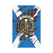 Load image into Gallery viewer, Maclennan Lives In Me Tartan Flag - Maclennan ,Tartan Flag,tartan,Scottish Tartan,Scottish Clans,Scots Tartan,Scotland Tartan,rr_track_tartan,rr_track_nltartan,rr_track_dnt,online shopping,Merry Christmas,garden flags,garden flag,Cyber Monday,Black Friday,Tartan Lives in me