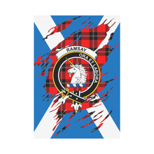 Load image into Gallery viewer, Ramsay Lives In Me Tartan Flag