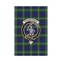 Load image into Gallery viewer, Bannerman Tartan Flag Clan Badge,tartan garden flag,tartan,Scottish Tartan,Scottish Clans,Scots Tartan,Scotland Tartan,online shopping,Merry Christmas,garden flags,garden flag,Cyber Monday,Black Friday,tartan flag