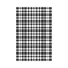 Load image into Gallery viewer, SCOTT BLACK _ WHITE MODERN Tartan Flag,tartan garden flag,tartan,Scottish Tartan,Scottish Clans,Scots Tartan,Scotland Tartan,online shopping,Merry Christmas,garden flags,garden flag,Cyber Monday,Black Friday,tartan flag