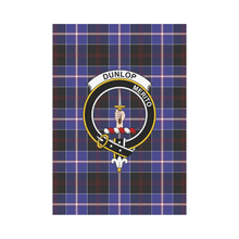 Load image into Gallery viewer, Dunlop Modern Tartan Flag Clan Badge