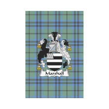 Load image into Gallery viewer, Marshall Tartan Flag Clan Badge