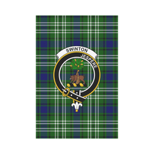 Load image into Gallery viewer, Swinton Tartan Flag Clan Badge