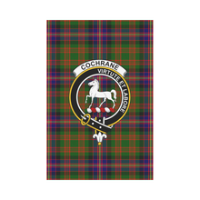 Load image into Gallery viewer, Cochrane Modernchattan Tartan Flag Clan Badge,tartan garden flag,tartan,Scottish Tartan,Scottish Clans,Scots Tartan,Scotland Tartan,online shopping,Merry Christmas,garden flags,garden flag,Cyber Monday,Black Friday,tartan flag