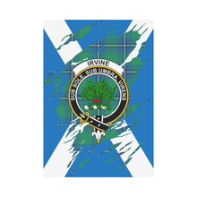 Load image into Gallery viewer, Irvine Lives In Me Tartan Flag - Irvine ,Tartan Flag,tartan,Scottish Tartan,Scottish Clans,Scots Tartan,Scotland Tartan,rr_track_tartan,rr_track_nltartan,rr_track_dnt,online shopping,Merry Christmas,garden flags,garden flag,Cyber Monday,Black Friday,Tartan Lives in me