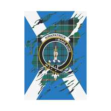 Load image into Gallery viewer, Kirkpatrick Lives In Me Tartan Flag - Kirkpatrick ,Tartan Flag,tartan,Scottish Tartan,Scottish Clans,Scots Tartan,Scotland Tartan,rr_track_tartan,rr_track_nltartan,rr_track_dnt,online shopping,Merry Christmas,garden flags,garden flag,Cyber Monday,Black Friday,Tartan Lives in me
