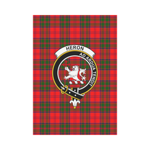 Load image into Gallery viewer, Heron Tartan Flag Clan Badge,tartan garden flag,tartan,Scottish Tartan,Scottish Clans,Scots Tartan,Scotland Tartan,online shopping,Merry Christmas,garden flags,garden flag,Cyber Monday,Black Friday,tartan flag