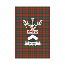 Load image into Gallery viewer, Dickey Tartan Flag Clan Badge,tartan garden flag,tartan,Scottish Tartan,Scottish Clans,Scots Tartan,Scotland Tartan,online shopping,Merry Christmas,garden flags,garden flag,Cyber Monday,Black Friday,tartan flag