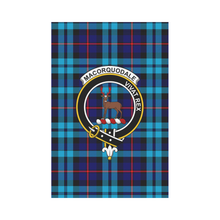 Load image into Gallery viewer, Maccorquodale Tartan Flag Clan Badge