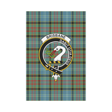 Load image into Gallery viewer, Brisbane Modern Tartan Flag Clan Badge,tartan garden flag,tartan,Scottish Tartan,Scottish Clans,Scots Tartan,Scotland Tartan,online shopping,Merry Christmas,garden flags,garden flag,Cyber Monday,Black Friday,tartan flag