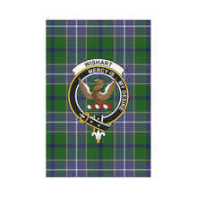 Load image into Gallery viewer, Wishart Hunting Tartan Flag Clan Badge