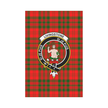 Load image into Gallery viewer, Livingstone Modern Tartan Flag Clan Badge,tartan garden flag,tartan,Scottish Tartan,Scottish Clans,Scots Tartan,Scotland Tartan,online shopping,Merry Christmas,garden flags,garden flag,Cyber Monday,Black Friday,tartan flag