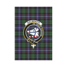Load image into Gallery viewer, Galbraith Modern Tartan Flag Clan Badge