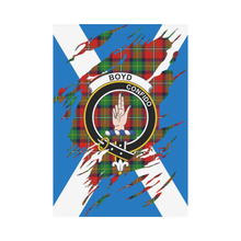 Load image into Gallery viewer, Boyd Lives In Me Tartan Flag