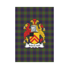 Load image into Gallery viewer, Macleish Tartan Flag Clan Badge