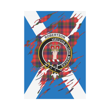 Load image into Gallery viewer, Robertson Lives In Me Tartan Flag - Robertson ,Tartan Flag,tartan,Scottish Tartan,Scottish Clans,Scots Tartan,Scotland Tartan,rr_track_tartan,rr_track_nltartan,rr_track_dnt,online shopping,Merry Christmas,garden flags,garden flag,Cyber Monday,Black Friday,Tartan Lives in me