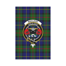 Load image into Gallery viewer, Macleod Tartan Flag Clan Badge