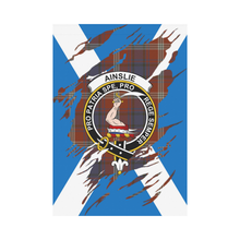 Load image into Gallery viewer, Ainslie Lives In Me Tartan Flag