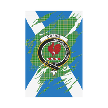 Load image into Gallery viewer, Currie Or Curry Lives In Me Tartan Flag