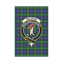 Load image into Gallery viewer, Meldrum Tartan Flag Clan Badge,tartan garden flag,tartan,Scottish Tartan,Scottish Clans,Scots Tartan,Scotland Tartan,online shopping,Merry Christmas,garden flags,garden flag,Cyber Monday,Black Friday,tartan flag