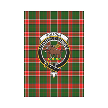 Load image into Gallery viewer, Pollock Modern Tartan Flag Clan Badge,tartan garden flag,tartan,Scottish Tartan,Scottish Clans,Scots Tartan,Scotland Tartan,online shopping,Merry Christmas,garden flags,garden flag,Cyber Monday,Black Friday,tartan flag