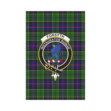 Load image into Gallery viewer, Forsyth Modern Tartan Flag Clan Badge,tartan garden flag,tartan,Scottish Tartan,Scottish Clans,Scots Tartan,Scotland Tartan,online shopping,Merry Christmas,garden flags,garden flag,Cyber Monday,Black Friday,tartan flag