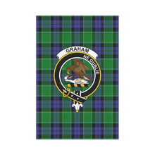 Load image into Gallery viewer, Graham Of Menteith Modern Tartan Flag Clan Badge