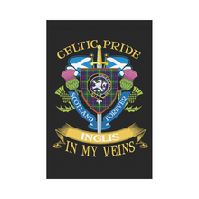 Load image into Gallery viewer, Inglis Clan Celtic Pride Garden Flag | Over 300 Clans | Special Custom Design