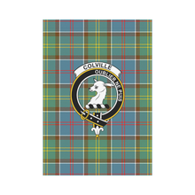 Load image into Gallery viewer, Colville District Tartan Flag Clan Badge