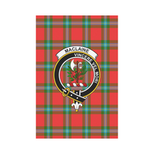 Load image into Gallery viewer, Maclaine Of Loch Buie Tartan Flag Clan Badge
