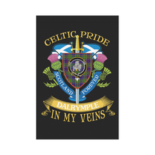 Load image into Gallery viewer, Dalrymple Clan Celtic Pride Garden Flag | Over 300 Clans | Special Custom Design
