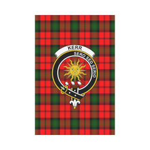 Load image into Gallery viewer, Kerr Modern Tartan Flag Clan Badge
