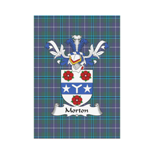 Load image into Gallery viewer, Morton Tartan Flag Clan Badge,tartan garden flag,tartan,Scottish Tartan,Scottish Clans,Scots Tartan,Scotland Tartan,online shopping,Merry Christmas,garden flags,garden flag,Cyber Monday,Black Friday,tartan flag