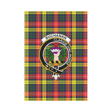 Load image into Gallery viewer, Buchanan Modern Tartan Flag Clan Badge