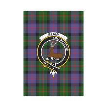 Load image into Gallery viewer, Blair Modern Tartan Flag Clan Badge