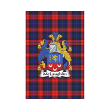 Load image into Gallery viewer, Mclaughlin Tartan Flag Clan Badge,tartan garden flag,tartan,Scottish Tartan,Scottish Clans,Scots Tartan,Scotland Tartan,online shopping,Merry Christmas,garden flags,garden flag,Cyber Monday,Black Friday,tartan flag