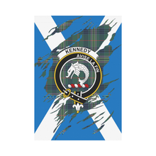 Load image into Gallery viewer, Kennedy Lives In Me Tartan Flag - Kennedy ,Tartan Flag,tartan,Scottish Tartan,Scottish Clans,Scots Tartan,Scotland Tartan,rr_track_tartan,rr_track_nltartan,rr_track_dnt,online shopping,Merry Christmas,garden flags,garden flag,Cyber Monday,Black Friday,Tartan Lives in me