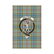 Load image into Gallery viewer, Balfour Blue Tartan Flag Clan Badge,tartan garden flag,tartan,Scottish Tartan,Scottish Clans,Scots Tartan,Scotland Tartan,online shopping,Merry Christmas,garden flags,garden flag,Cyber Monday,Black Friday,tartan flag