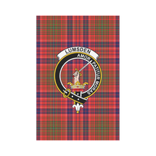 Load image into Gallery viewer, Lumsden Modern Tartan Flag Clan Badge