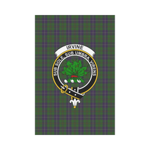Load image into Gallery viewer, Irvine Of Bonshaw Tartan Flag Clan Badge