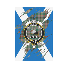 Load image into Gallery viewer, Craig Lives In Me Tartan Flag